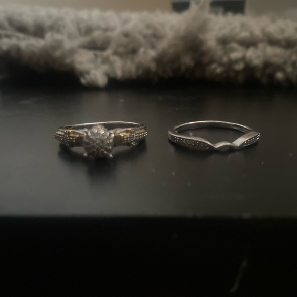 Forever Bride, Sterling Silver, 18KT Gold Plated, 1/5 CTTW Genuine Diamond - Picture 6 of 6